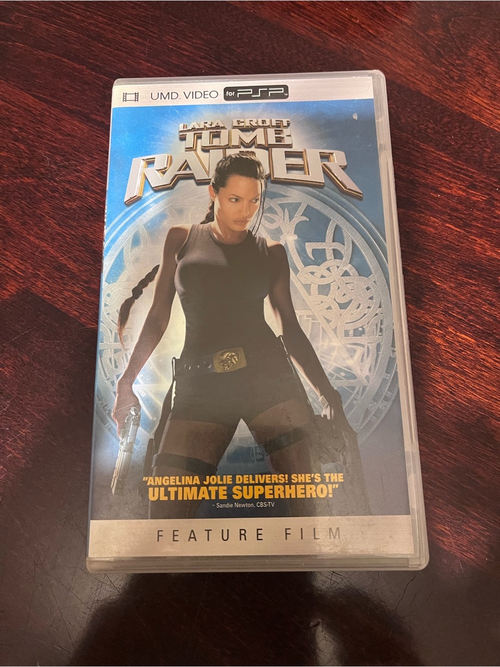 Lara Croft Tomb Raider (PSP UMD Video) - Blue Cover